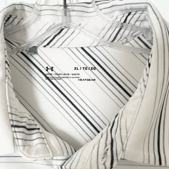 Men’s Under Armour Loose Fit Heat Gear Polo - Picture 2 of 3